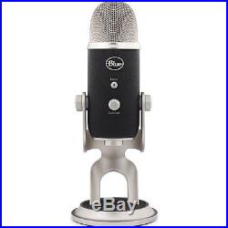 BLUE MICROPHONES Yeti Pro USB Condenser Microphone, Multipattern with Wind Screen