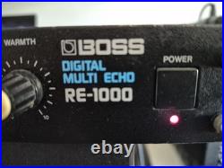 BOSS RE-1000 Digital Multi-Effects Rack Unit Delay/Echo/Reverb 2-Ch 1U