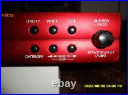 BOSS VF-1 24-bit MULTIPLE EFFECTS PROCESSOR VERY GOOD CONDITION
