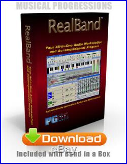 Band In A Box 2020 Megapak -digital -win- Audio Music Software New Full Retail