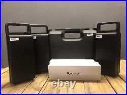 Batch of 6 Microphones XLR, Wireless, USB 3x Behringer 4x Cases + Stands