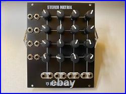 Bear Modules Stereo Matrix Mixer Eurorack Module Excellent Condition