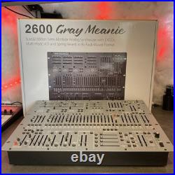 Behringer 2600 Semi-Modular Analog Synthesizer Gray Meanie Behringer 2600 Semi-Modular Analog Synthesizer Gray Meanie