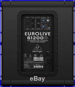 Behringer B1200D-PRO Active Subwoofer Powered Sub 500W Class-D amplified