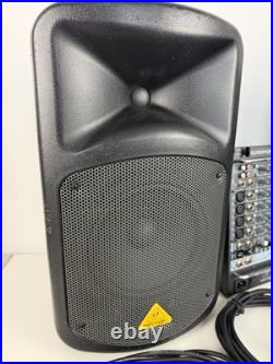 Behringer EPS500MP3 Portable 4-person PA System Bundle PLUS 3 microphones
