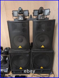 Behringer Eurolive B1520 PRO + VP1800S PA Speaker System Passive 400W 8