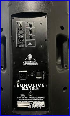 Behringer Eurolive B215A 400w Active Speaker In Very Good Condition