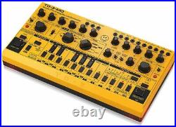 Behringer TD-3-MO-AM Modded Out Analog Baseline Synthesizer USB/DIN MIDI Yellow