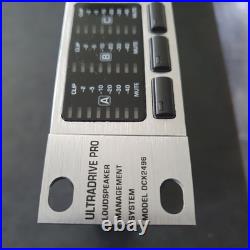 Behringer Ultradrive Pro DCX2496 1U Rack Loudspeaker Crossover 96 kHz