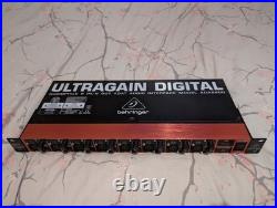 Behringer Ultragain ADA8200 Digital Microphone Preamp 8 Audio Channel Expander