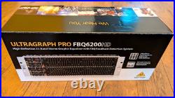 Behringer Ultragraph Pro FBQ6200HD 31-Band Stereo EQ with Feedback Detection 2U