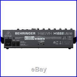 Behringer Xenyx X1222 USB Interface 2/2 Bus 16 Input Professional Mixer