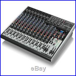 Behringer Xenyx X2222USB 22-Input USB Audio Mixer Recording Interface with Effects