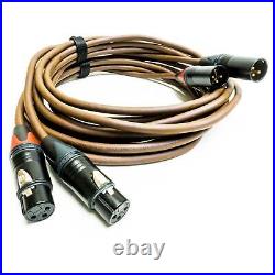 Belden 8402 Gold XLR Cable. Neutrik Balanced Interconnect Lead