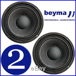 Beyma 6CMV2 6.5 Midrange Midbass Car Speaker 220 Watt RMS 8 ohm, PAIR (2 pcs)