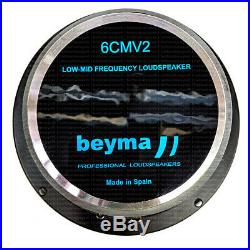 Beyma 6CMV2 6.5 Midrange Midbass Car Speaker 220 Watt RMS 8 ohm, PAIR (2 pcs)