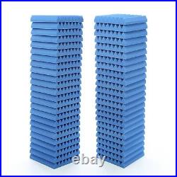 Blue Acoustic Foam Tiles & Optional Bass Trap Kit Professional Sound Absorbing