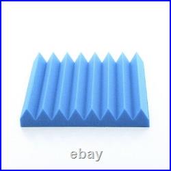 Blue Acoustic Foam Tiles & Optional Bass Trap Kit Professional Sound Absorbing