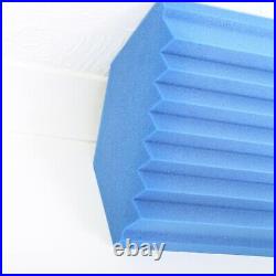 Blue Acoustic Foam Tiles & Optional Bass Trap Kit Professional Sound Absorbing