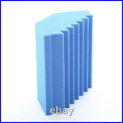 Blue Acoustic Foam Tiles & Optional Bass Trap Kit Professional Sound Absorbing