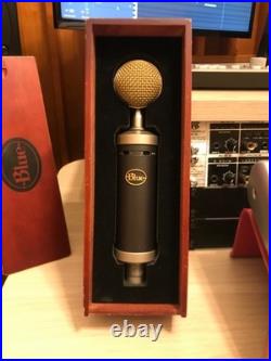 Blue Baby Bottle Large Diaphragm Condenser Microphone with Wooden Case Blue Baby Bottle Large Diaphragm Condenser Microphone with Wooden Case