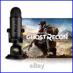Blue Microphones Yeti Blackout USB Microphone with Tom Clancy's Ghost Recon