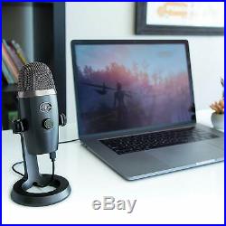 Blue Yeti Nano Premium USB Mic for Recording and Streaming Shadow Grey