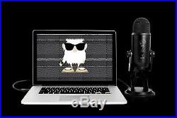 Blue Yeti USB Microphone Streaming & Recording Mac/PC (Pro Mic) Blackout Edition