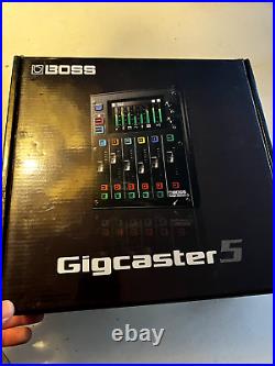 Boss GCS-5 Gigcaster 5 Digital Audio Streaming Mixer NEW opened box