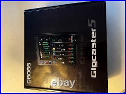 Boss GCS-5 Gigcaster 5 Digital Audio Streaming Mixer NEW opened box