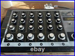 Boss KM-6 Vintage 6-Channel Analog Mixer. Working VU Meter. Rare / vintage