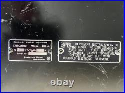 Boss KM-6 Vintage 6-Channel Analog Mixer. Working VU Meter. Rare / vintage