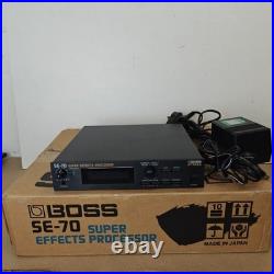 Boss SE-70 Super Effects Processor Unit BOXED with Power Supply