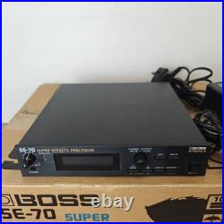 Boss SE-70 Super Effects Processor Unit BOXED with Power Supply
