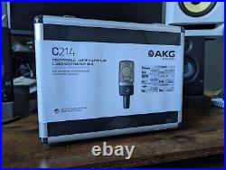 Brand New Unopened AKG C214 Large Diaphragm Cardioid Condenser Microphone