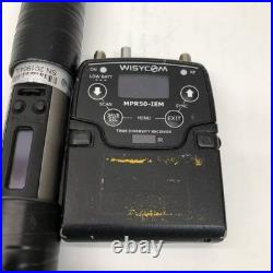 Broadcast Wireless Mic Dynamic Wisycom MTH400 Handheld 470-870MHz