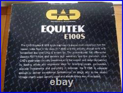 CAD EQUITEK E100S classic VO mic MINT