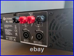 CROWN XLi 1500 stereo Power Amplifier 2x 450watts RMS