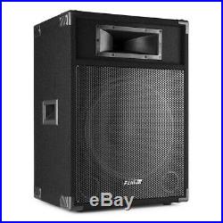 CSB 15 Active DJ Speaker PA Sound System and Built-in 800w High Power Mixer Amp