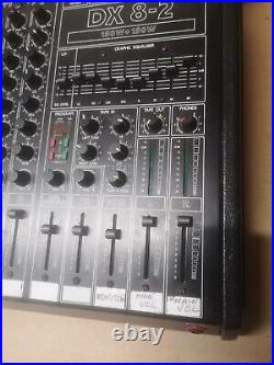 Carlsbro DX 8-2 Powered Mixer Equalizer Amplifier Amp Vintage