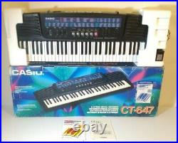 Casio CT-647 Electric Keyboard Instrument with Original Box Excellent Condition