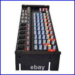 Citronic CSR-63 9-Channel Rack-Mount Mixer with Bluetooth & DSP Effects