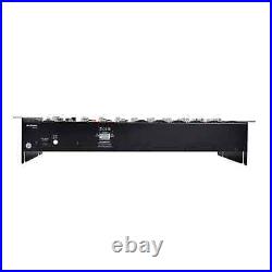 Citronic CSR-63 9-Channel Rack-Mount Mixer with Bluetooth & DSP Effects