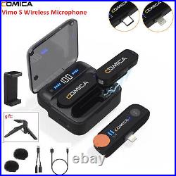 Comica Vimo S Dual-Channel Compact Wireless Lavalier Microphone Systme for Phone