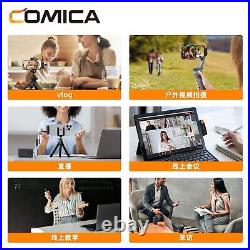 Comica Vimo S Dual-Channel Compact Wireless Lavalier Microphone Systme for Phone