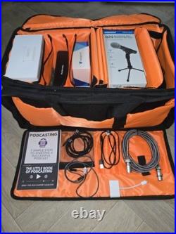 Complete Starter PODCAST Equipement Set Compatible with Various