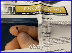 Countryman B6 Lavalier Microphone (small 6-pin Lemo) for Micron Radio Mic