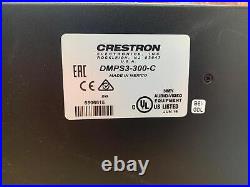 Crestron 3 series DMPS3-300-C HDMI HDBT Digital Media Presentation System 644062