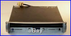 Crown Amp I-tech 4000 Great Condition! Tested it4000 Amplifier Very Fast Ship