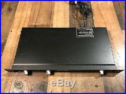 Crown D-45 2 Channel Power Amplifier D45 Stereo Power Amp 1U Rack Mountable